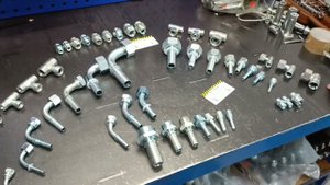 Гидравлические фитинги и переходники типа DK. "Яблоко" под отечественную технику