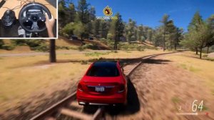 Forza Horizon 5 - Brabus 800 Mercedes-AMG E63 S & BMW M5 F90 | Steering Wheel Gameplay