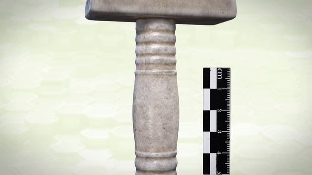 Sword hilt from Vimose (cat. no. A762.11) - Digital reconstruction