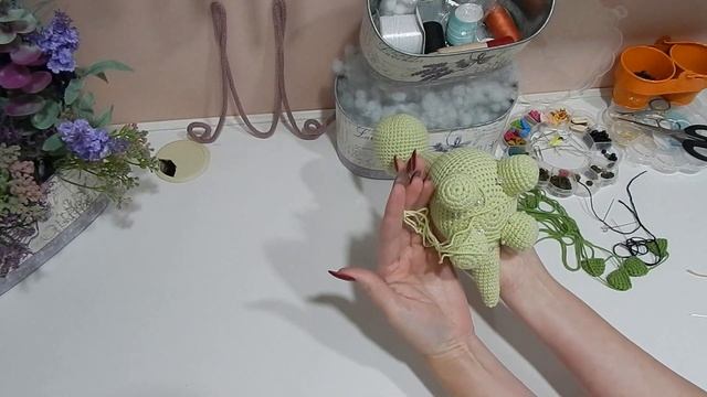 ♥♥ вяжу новую игрушку - дракончика ♥♥