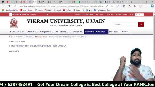 ICAR Direct Admission Update ;LIVE ? | CUET-ICAR\GBPUAT Counselling 2023 | CUET Expected Cutoff 202