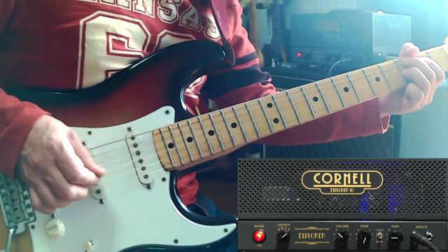 Cornell Explorer 10/0.08w,0.25w(clean)Test With Fender telecaster & stratocaster VOX AC30 Plexi-7 смотреть онлайн