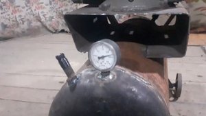 Самодельный воздушный компрессор ФВ-4.