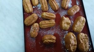 Эклер (заварные пирожные без глютена)