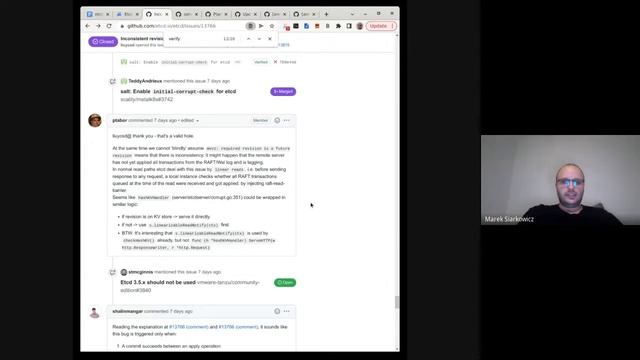 etcd meeting April 7th 2022 смотреть онлайн