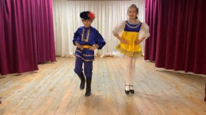 МБОУ "Лицей МОК №2". Танец "Выйду на улицу". Исполнители Варвара Кучеренко и Кирилл Панков. 2 "А".