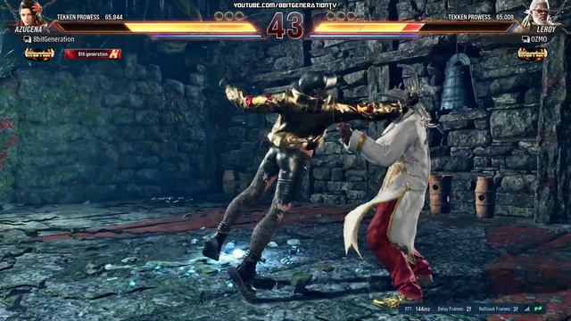 Leroy vs Azucena - TEKKEN 8 4K