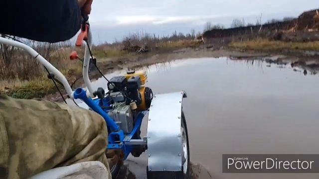 Испытание мотоблока нева на тракторных колесах смотреть онлайн