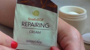 ВОССТАНАВЛИВАЮЩИЙ КРЕМ ДЛЯ ЛИЦА // Secret Key Snail Repairing Cream