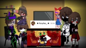 Swap death Aftons and Emily’s react to original||FNAF||Credits are in desc|| MY AU!!
