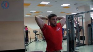 Как накачать трицепс гантелями в домашних условиях – упражнения