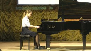 Кемерово, ЦДШИ, Хроменкова Ирина - Ф. Бургмюллер "Баллада"