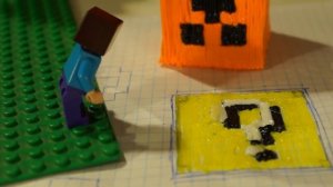 3Д Ручка и Лего НУБик Майнкрафт LEGO Minecraft