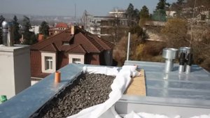 Пример применения щебня из пеностекла