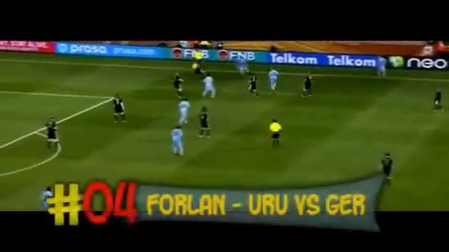 FIFA World Cup 2010 TOP 10 GOALS » ФУТБОЛ   видео голов  футбольные видео голы  новости футбола