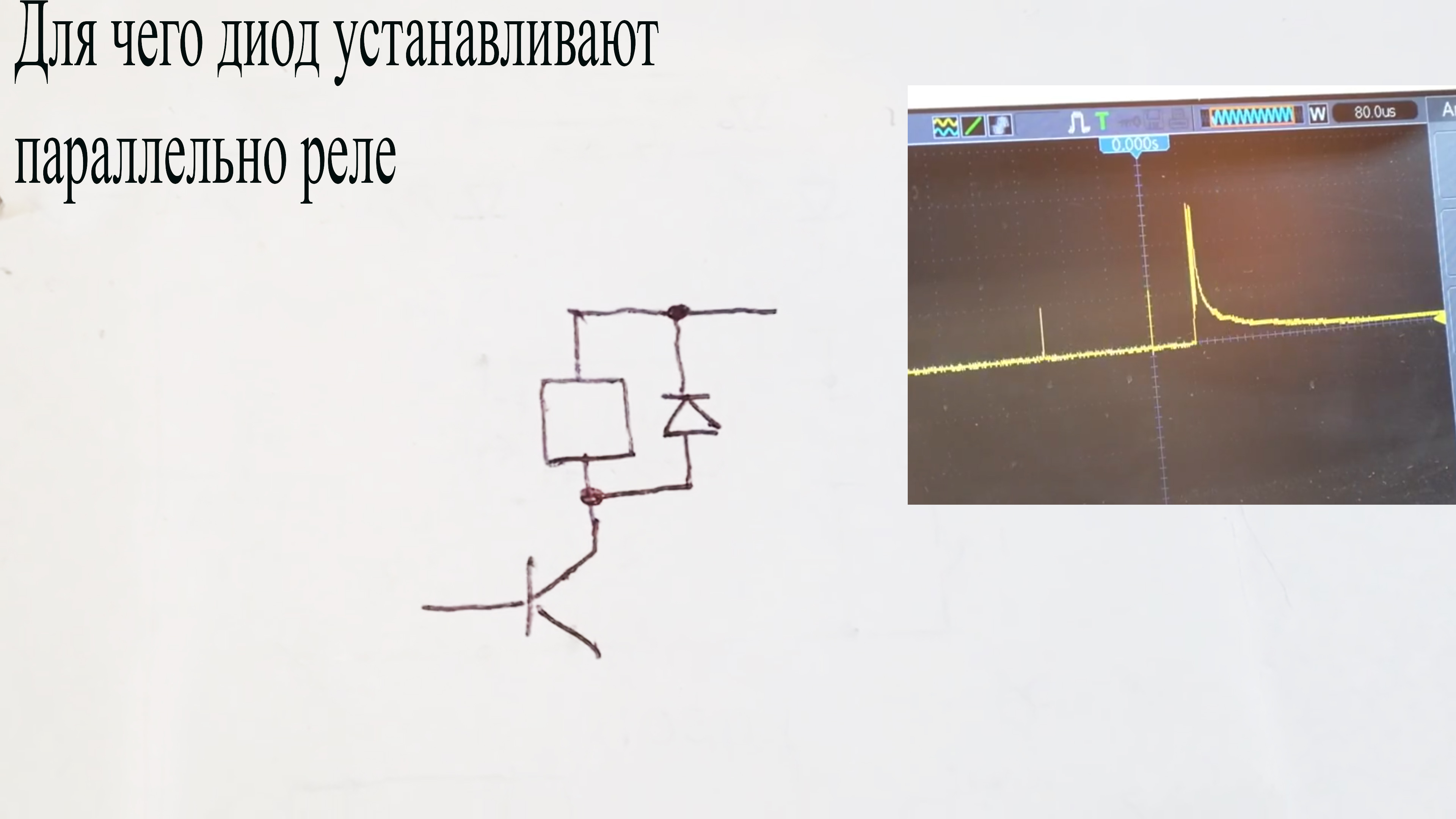 Встречные параллельно диоды. Диод параллельно реле. Диод параллельно катушке реле. Зачем диод параллельно катушке. Диод параллельно питанию.