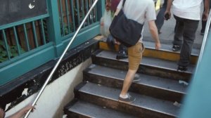 New York City Subway Stairs