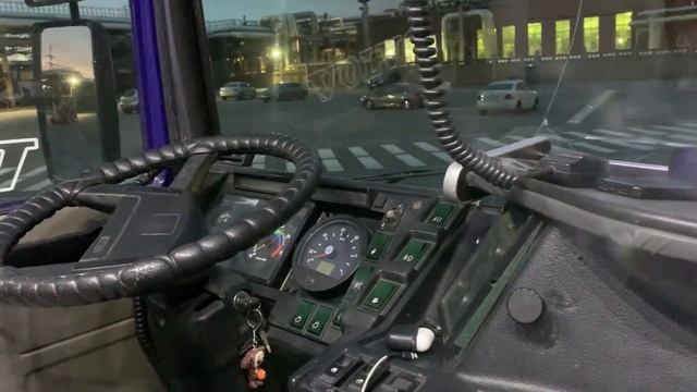 Рабочие будни! Краткий обзор салона Volvo F16 смотреть онлайн