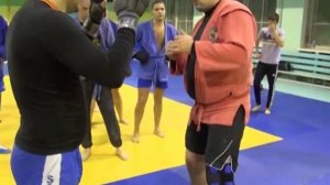 Открытая тренировка по Боевому Самбо. Клуб "ПАТРИОТ" Часть 1