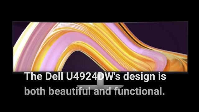 Immersive Visuals: Dell UltraSharp 49-inch Curved Monitor Review! смотреть онлайн