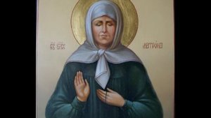Святая Матрона в Царицыно