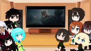 Girls und Panzer and GATE ft. Akame react to random videos | Gacha Club Reaction Part 16