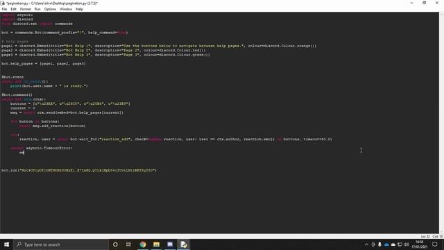 How to use pagination for Multiple Page Embeds in Discord PY! смотреть онлайн
