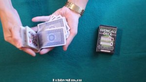 Карты для фокусов.  Трюковая колода карт Svengali