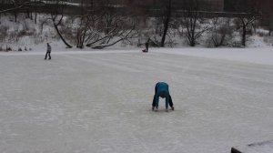 Figure Skating lesson 1 / Урок фигурного катания 1 (Троицк, Россия)