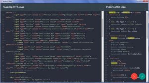 Редактор кода для конструктора сайтов и лендингов Mobirise