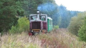 АУЖД. ТУ4-3088 с туристическим поездом Алапаевск — Калач