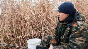 Рыбалка в феврале на охладителе Ново.Воронеж.А.Э.С.