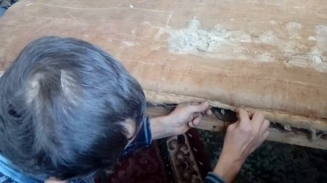 замена пружин в диване 2-я часть. сборка. смотреть онлайн