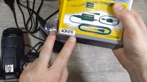 Canon питание от сети + розетки - Блок питания сетевой адаптер фотоаппарата Canon.