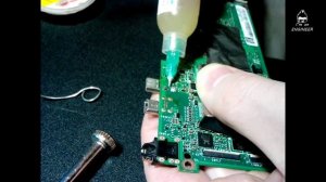 Asus T100 разборка, замена USB разъема