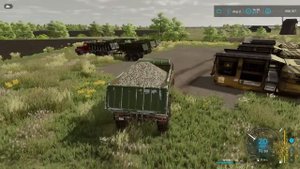 FS22 - НОВГОРОДОВКА.  Выкопал ПРУД.  КАМНИ на ПЕРЕРАБОТКУ # 52