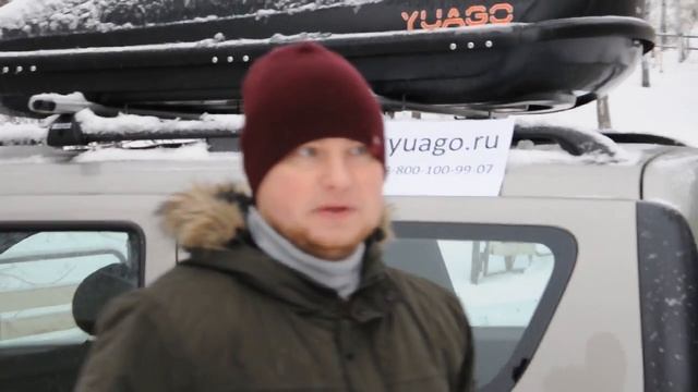 Как выбрать автобокс на крышу LADA Largus | Отзыв автобокса YUAGO Avatar на LADA Largus