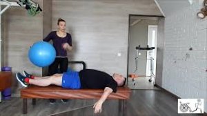 У3 ПОСЛЕ ТРАВМЫ УПРАЖНЕНИЕ ДЛЯ ПРЕССА (ПРЯМОЙ МЫШЦЫ ЖИВОТА)!  ЛФК ДОМА!.mp4