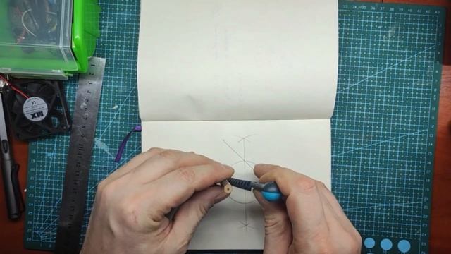 Яйцо - правильное построение. Циркуль и линейка