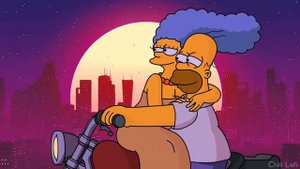 Driving Homer - Lofi hip hop mix ~ Music to put you in a better mood