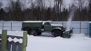 Снегоуборщик ЗИЛ-157 Д470