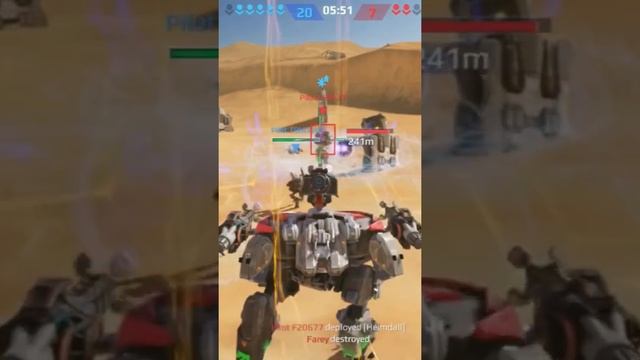 war robots insane bug - infinite orbital strike living legend #shorts