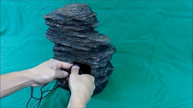 Setting up tabletop water fountain - FountainMania смотреть онлайн