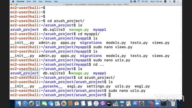 Lesson 8 - Creating Applications in Django Project