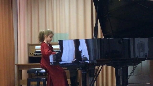 Л. Бетховен Рондо Фа мажор, Анна Павлова 6 лет смотреть онлайн