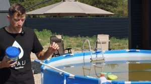 Как добиться чистой воды в каркасном бассейне/Как правильно вносить химию в бассейн/КУРС  SPA_LI