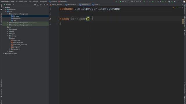 Kotlin Android Studio _ Урок #3 – Страница с регистрацией. Kotlin SQLite