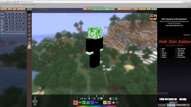 Еще один способ создать скин для MineCraft смотреть онлайн