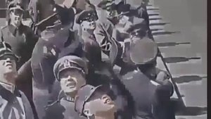 (1мая1941)Парад с немцами в Москве кинохроника