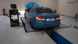 Bmw M5 F90 Stage 3 IB Performance - Fire Exhaust Dyno Insane